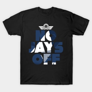 Jay All Day Brave Blue Sneaker Art T-Shirt